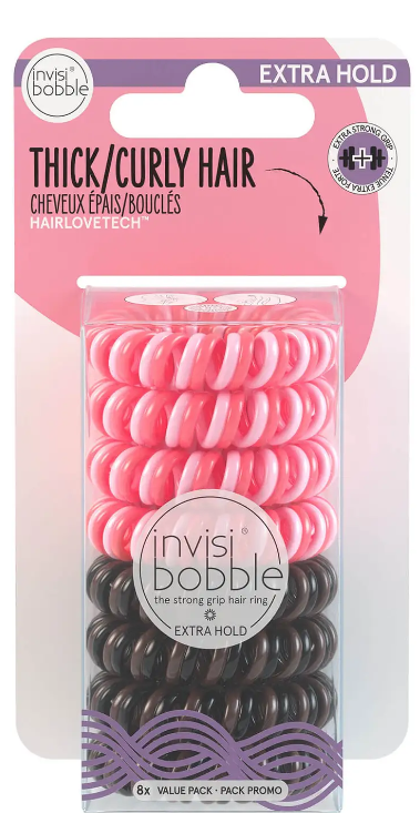invisibobble EXTRA HOLD Value Pack (8pc)